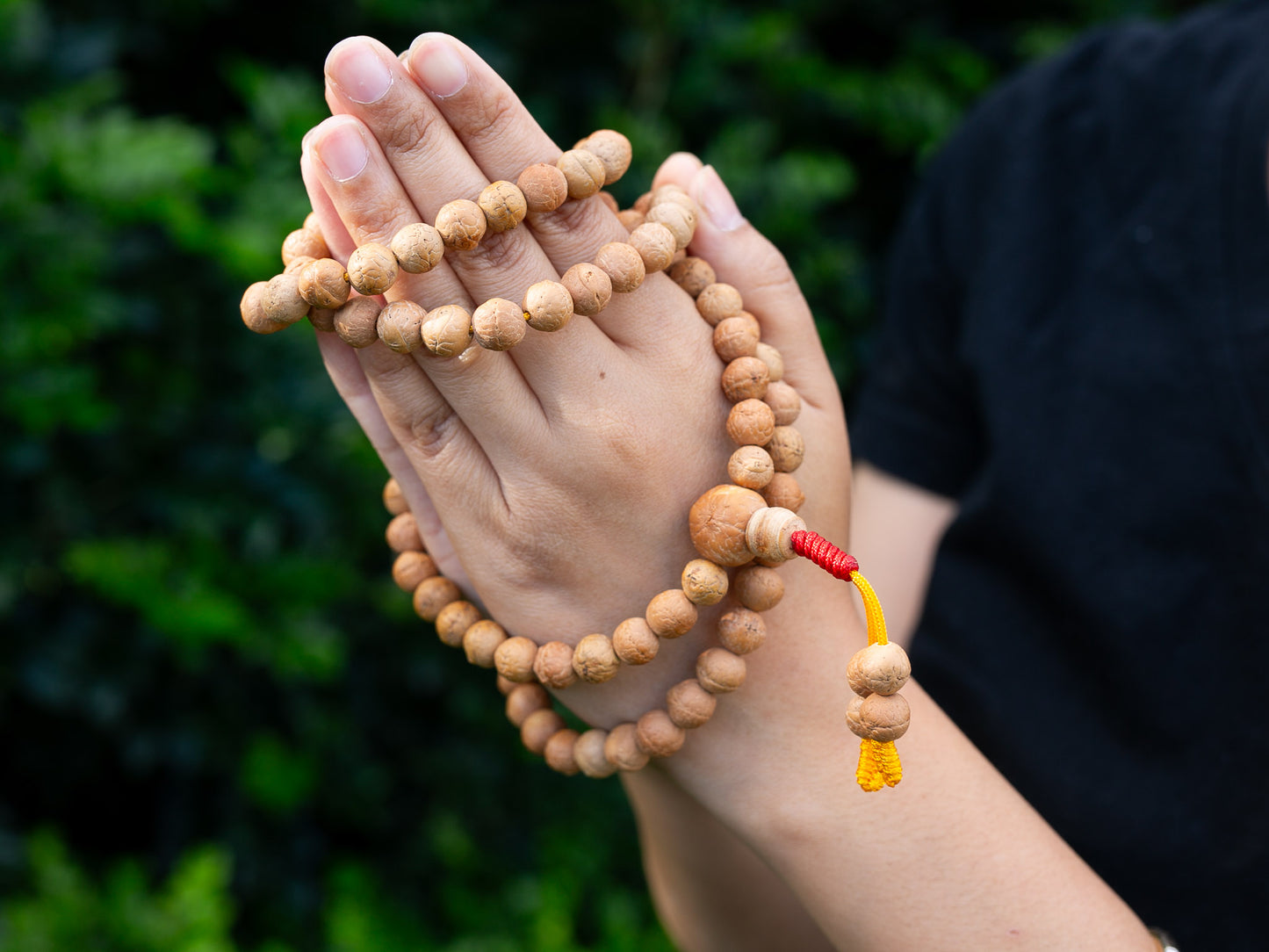 9mm Bodhi Seed Mala (Unstained)