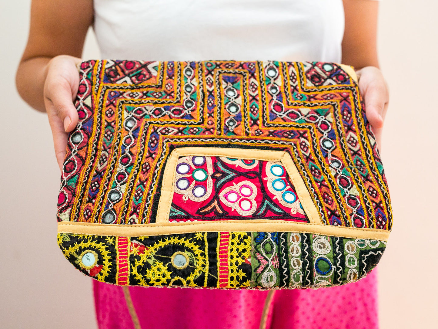 Large Bohemian Ladies Clutch Handbag #4