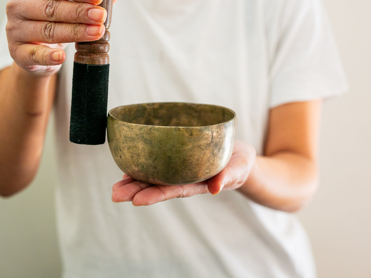 Small Tara Singing Bowl - Base Note A#4 (459)