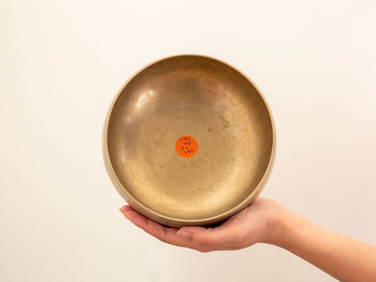 Remuna Singing Bowl - F#3 (190 Hz)
