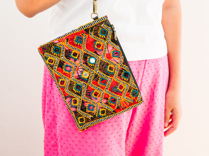 Small Bohemian Clutch Ladies Handbag #4