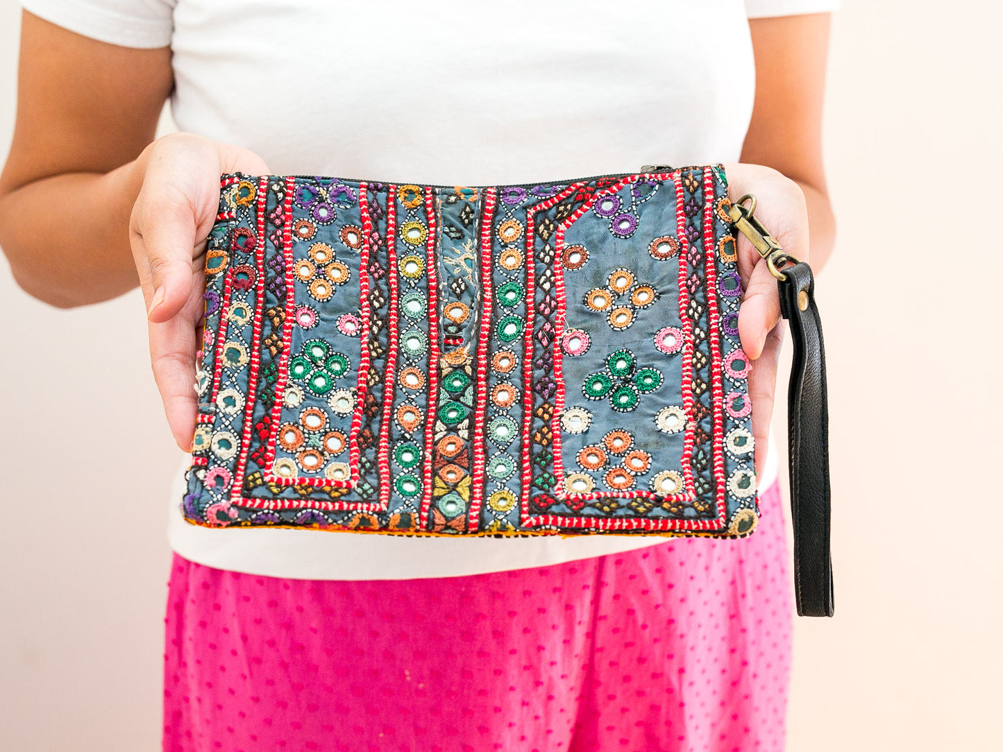 Small Bohemian Clutch Ladies Handbag #4