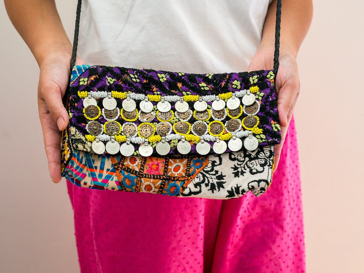 Bohemian Ladies Clutch Handbag #8