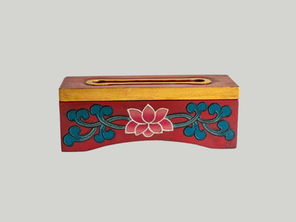 Padma Tibetan Wooden Incense Burner (Small)