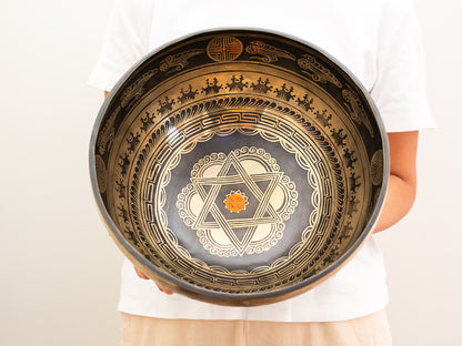 Yantra Singing Bowl (G2 98 Hz)