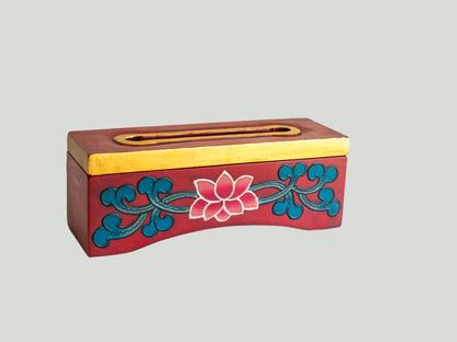 Padma Tibetan Wooden Incense Burner (Small)