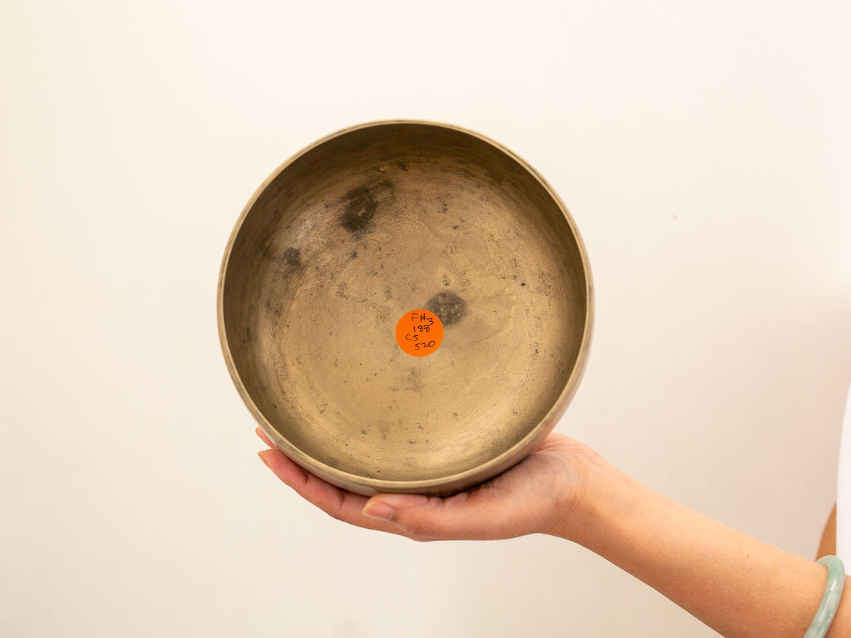 Remuna Singing Bowl - F#3 (188 Hz)