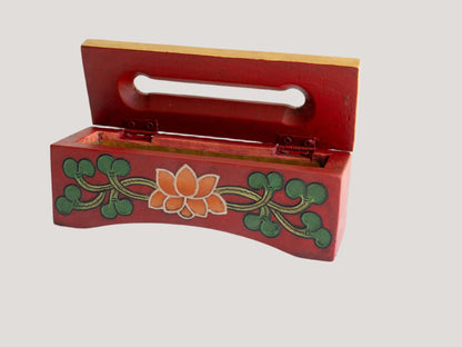 Padma Tibetan Wooden Incense Burner (Small)