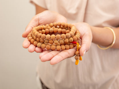 9mm Bodhi Seed Mala (Unstained)