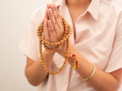 9mm Bodhi Seed Mala (Unstained)