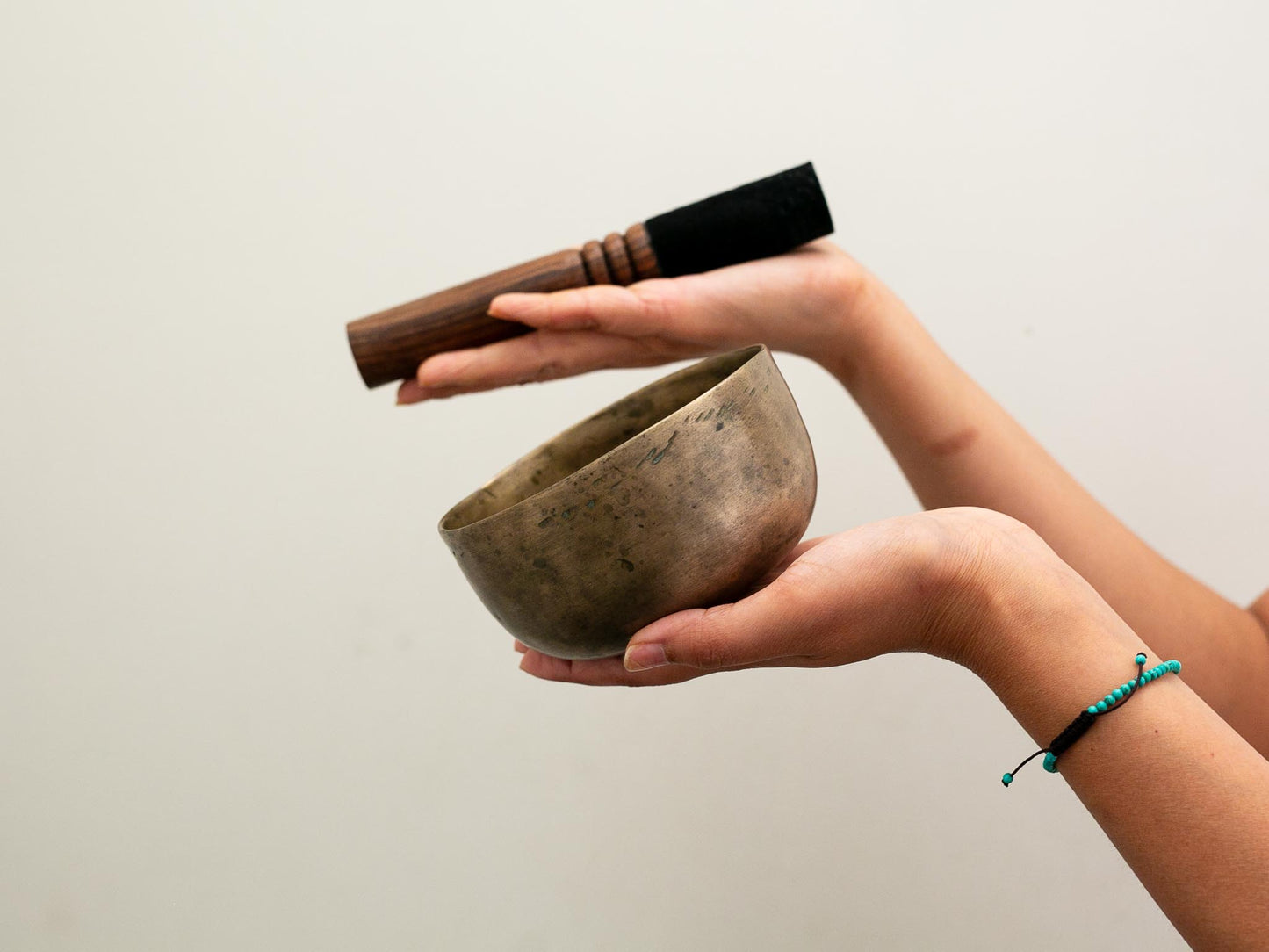 Small Tara Singing Bowl - Base Note D#4 (313)