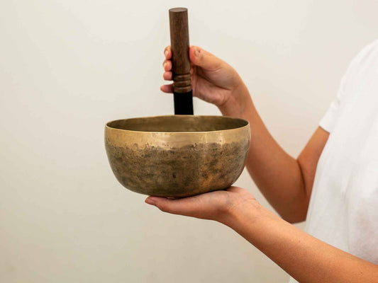 Tara Singing Bowl - Base Note D#3 (159 Hz)