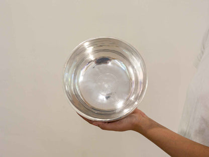 Silver Moon Singing Bowl - Base Note A3 (216 Hz)