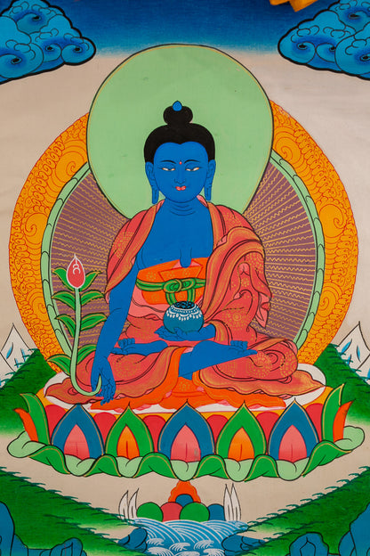 Original Medicine Buddha Thangka