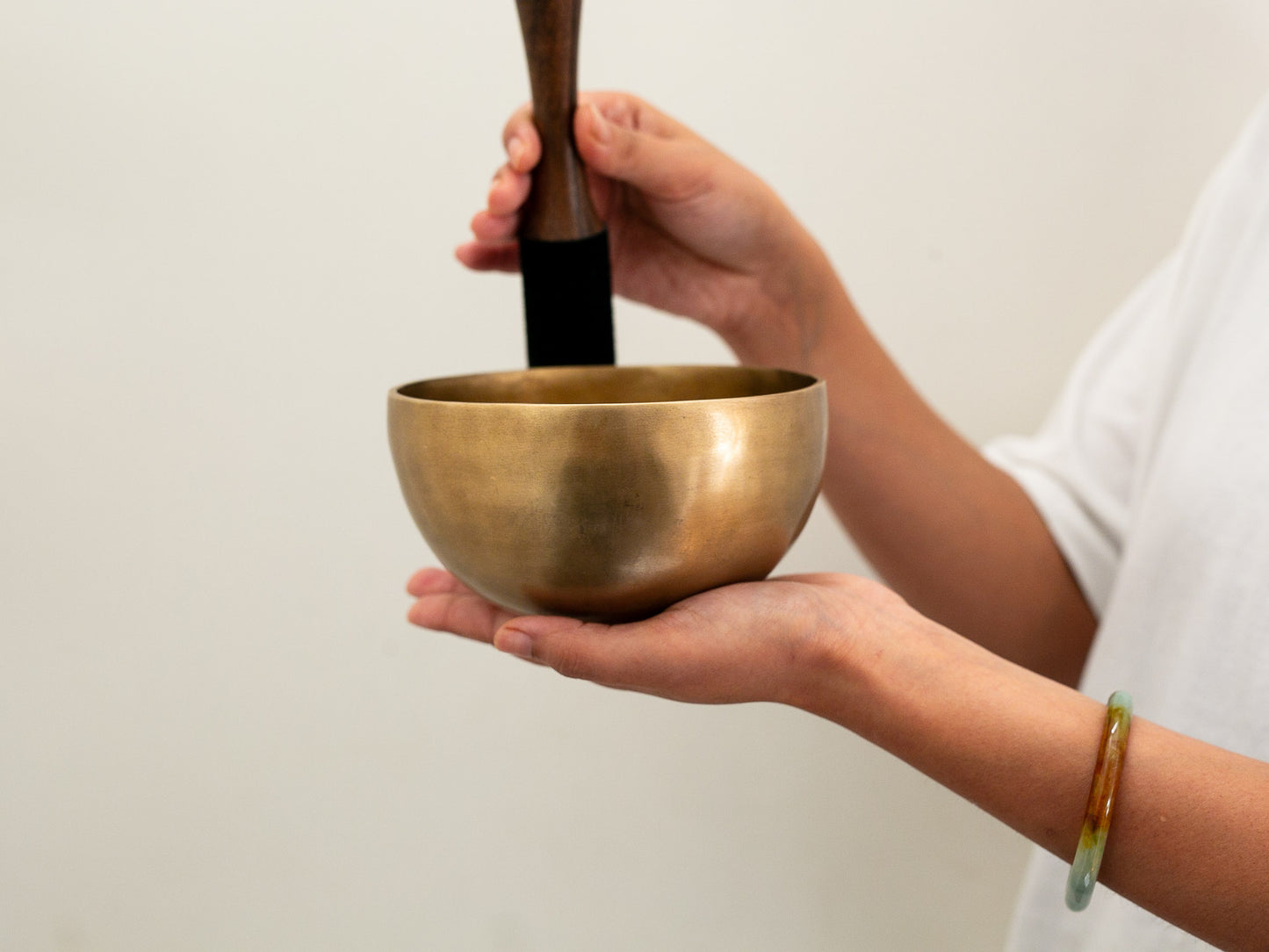 Small Contemporary Flow Singing Bowl - Base note F4 (366 Hz)