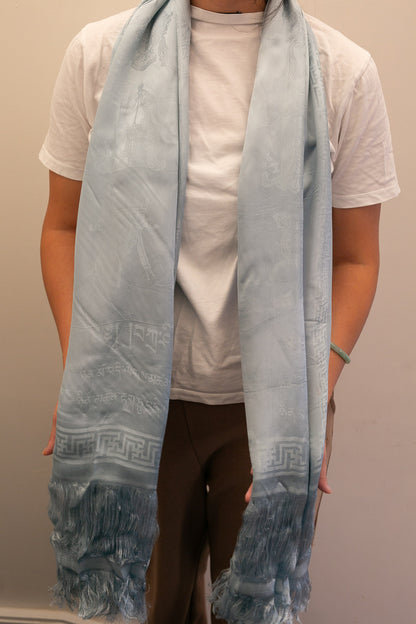 XL Mongolian Khatak scarf