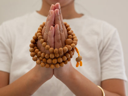 10mm Bodhi Seed Mala (Unstained) #2