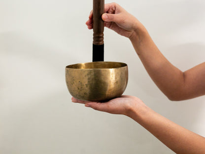Small Tara Singing Bowl - Base Note A3 (218)