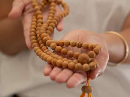 10mm Bodhi Seed Mala (Unstained) #2