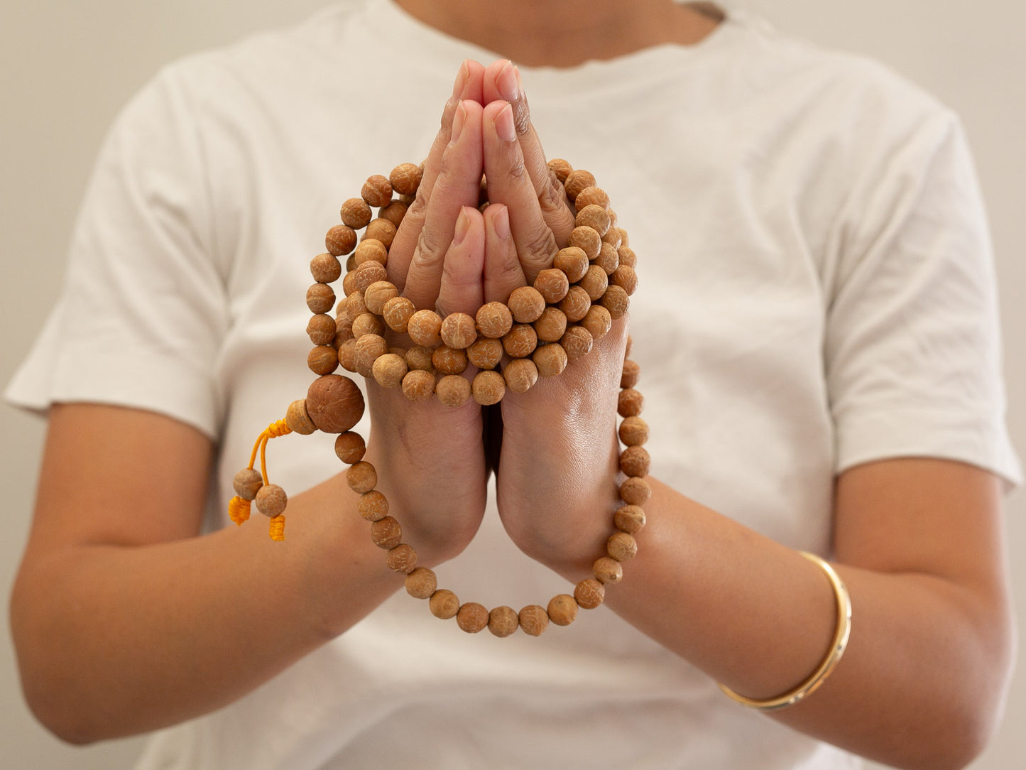 10mm Bodhi Seed Mala (Unstained) #1