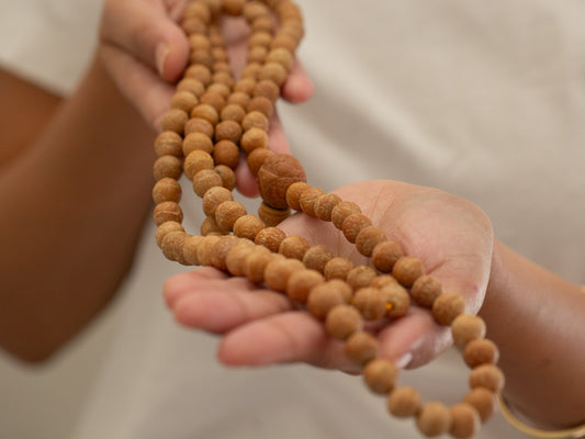 10mm Bodhi Seed Mala (Unstained) #1