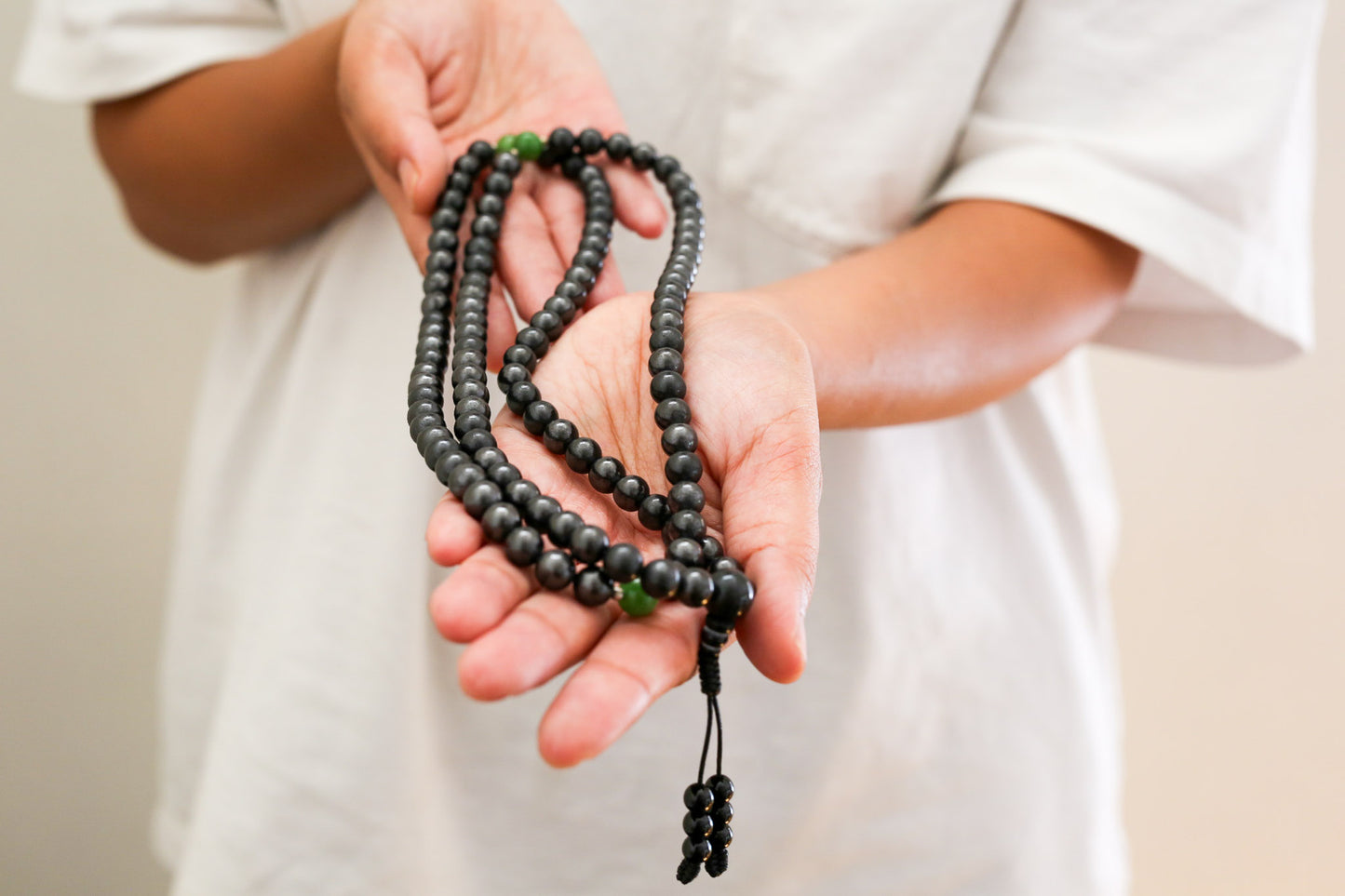 8mm Shungite Mala