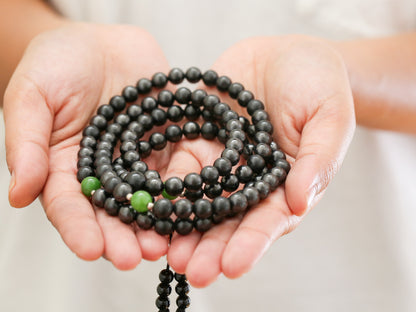 8mm Shungite Mala