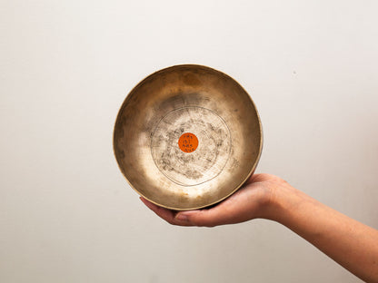 Copre Singing Bowl - F#3 181 Hz