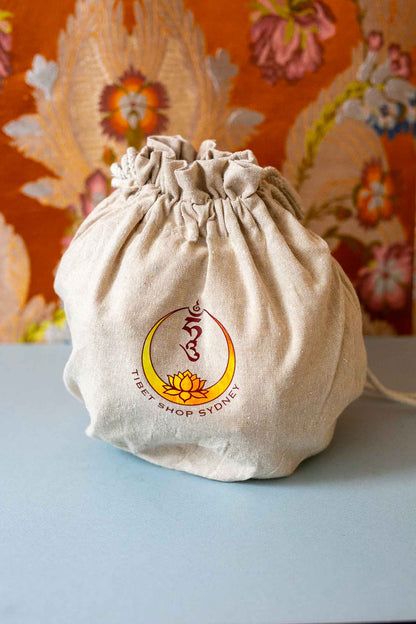 Raw Cotton Singing Bowl Bag (4 Sizes)