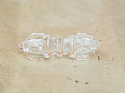 Small Super Clear Himalayan Quartz Crystal Vajra V2