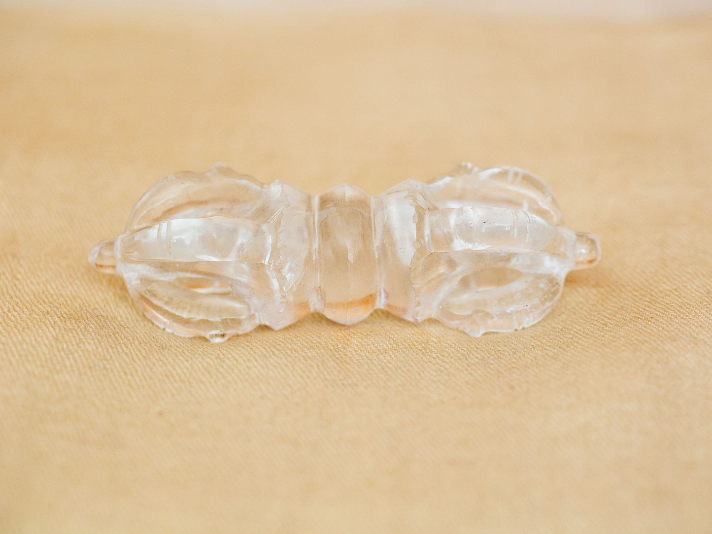 Medium Himalayan Quartz Crystal Vajra v1