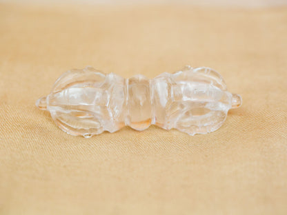 Medium Himalayan Quartz Crystal Vajra v1