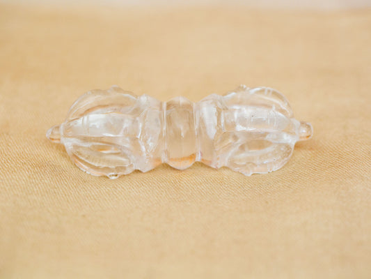Medium Himalayan Quartz Crystal Vajra v1