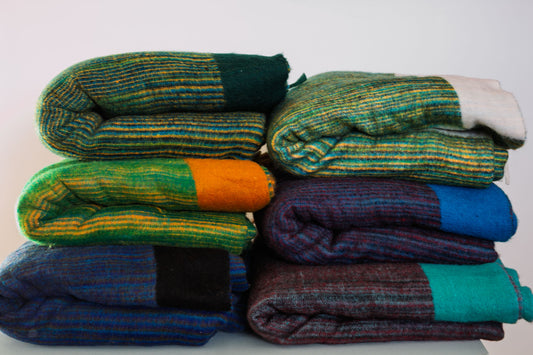‘Tibet’ Meditation Shawl Blanket - 6 Colours