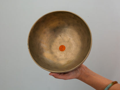 Low and Light Bowl - Base note D3, 147 Hz