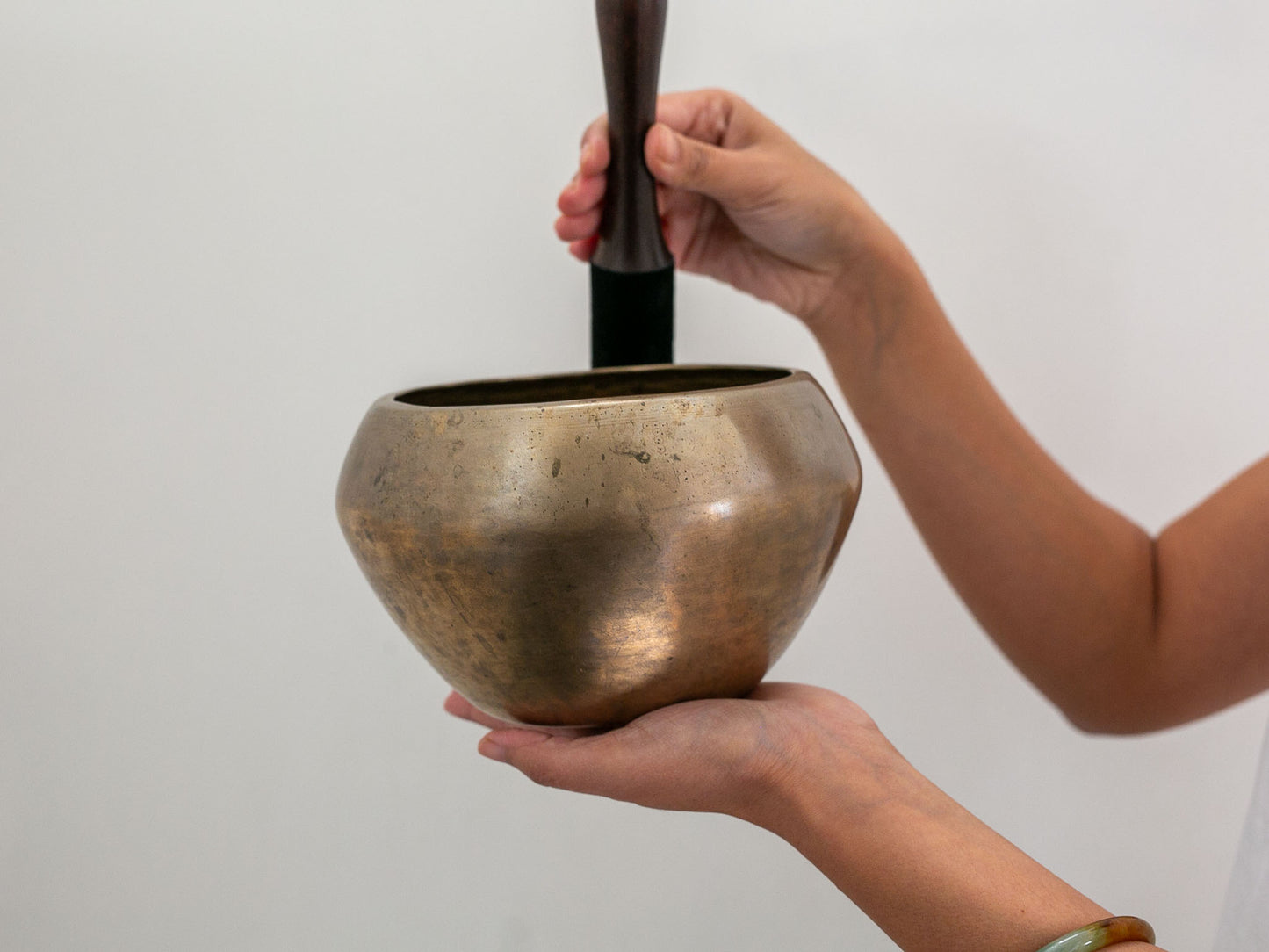 Collector's Buddha Singing Bowl - Base Note G#4 (416 Hz)