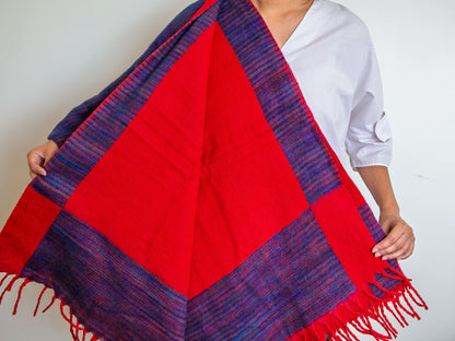 ‘Tibet’ Meditation Shawl Blanket - 6 Colours