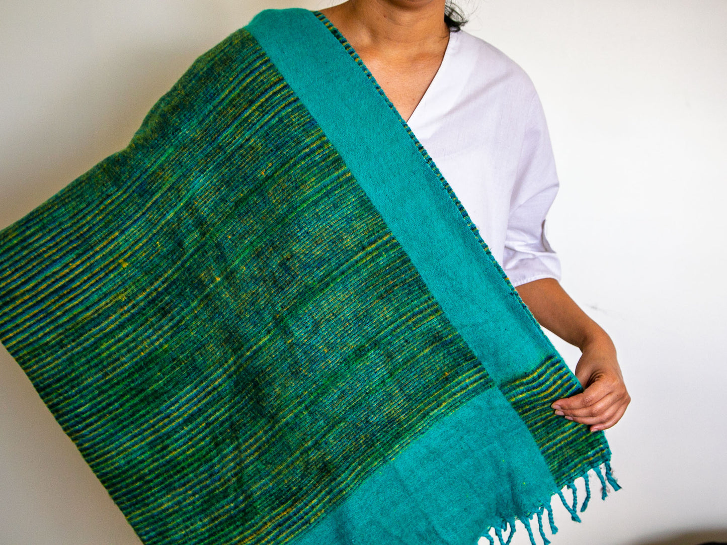 ‘Tibet’ Meditation Shawl Blanket - 6 Colours
