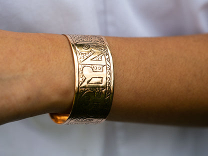 Compassion Mantra Pure Copper Bracelet