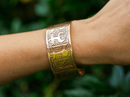 Compassion Mantra Pure Copper Bracelet