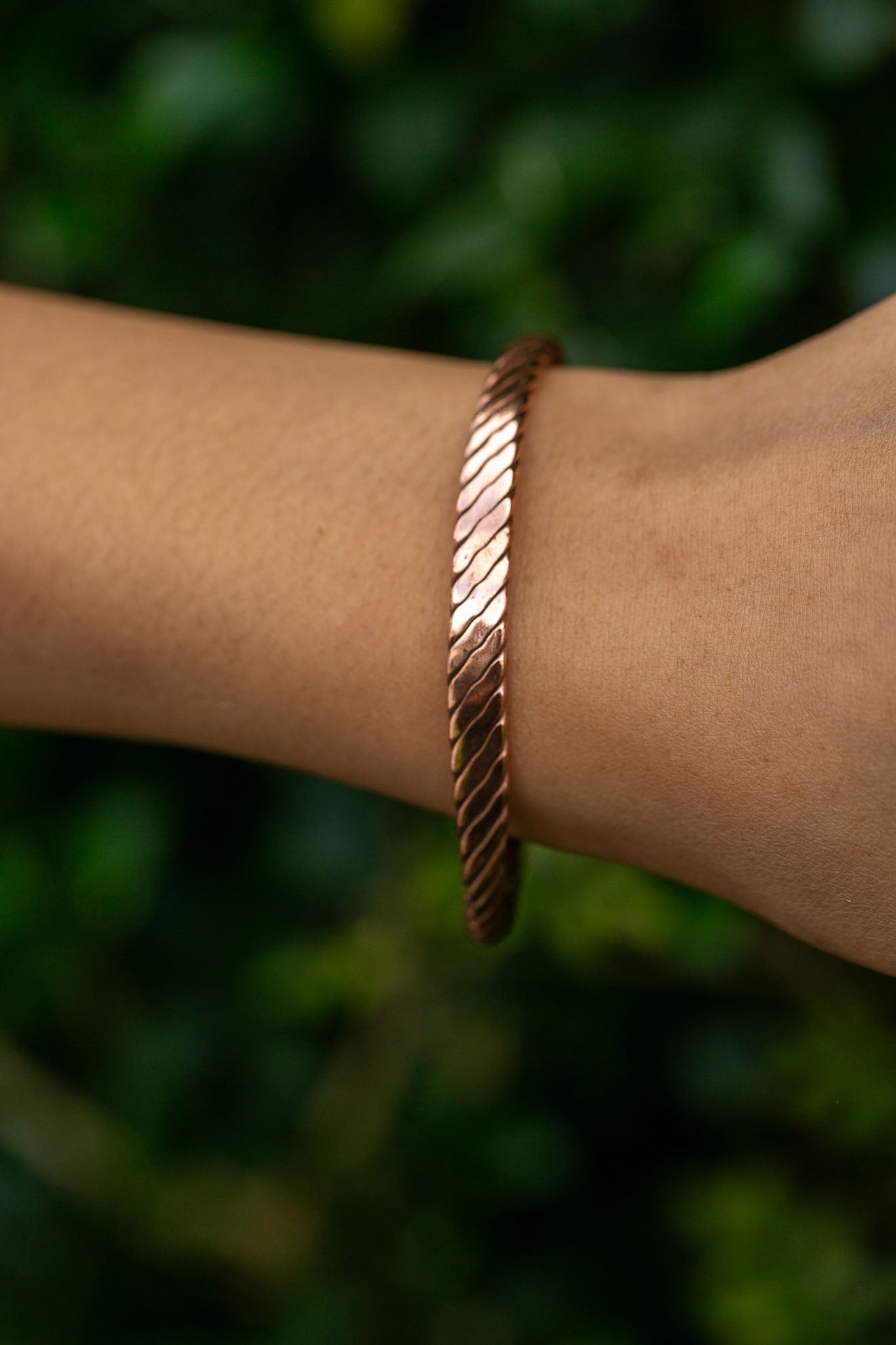 Braided Copper Bracelet