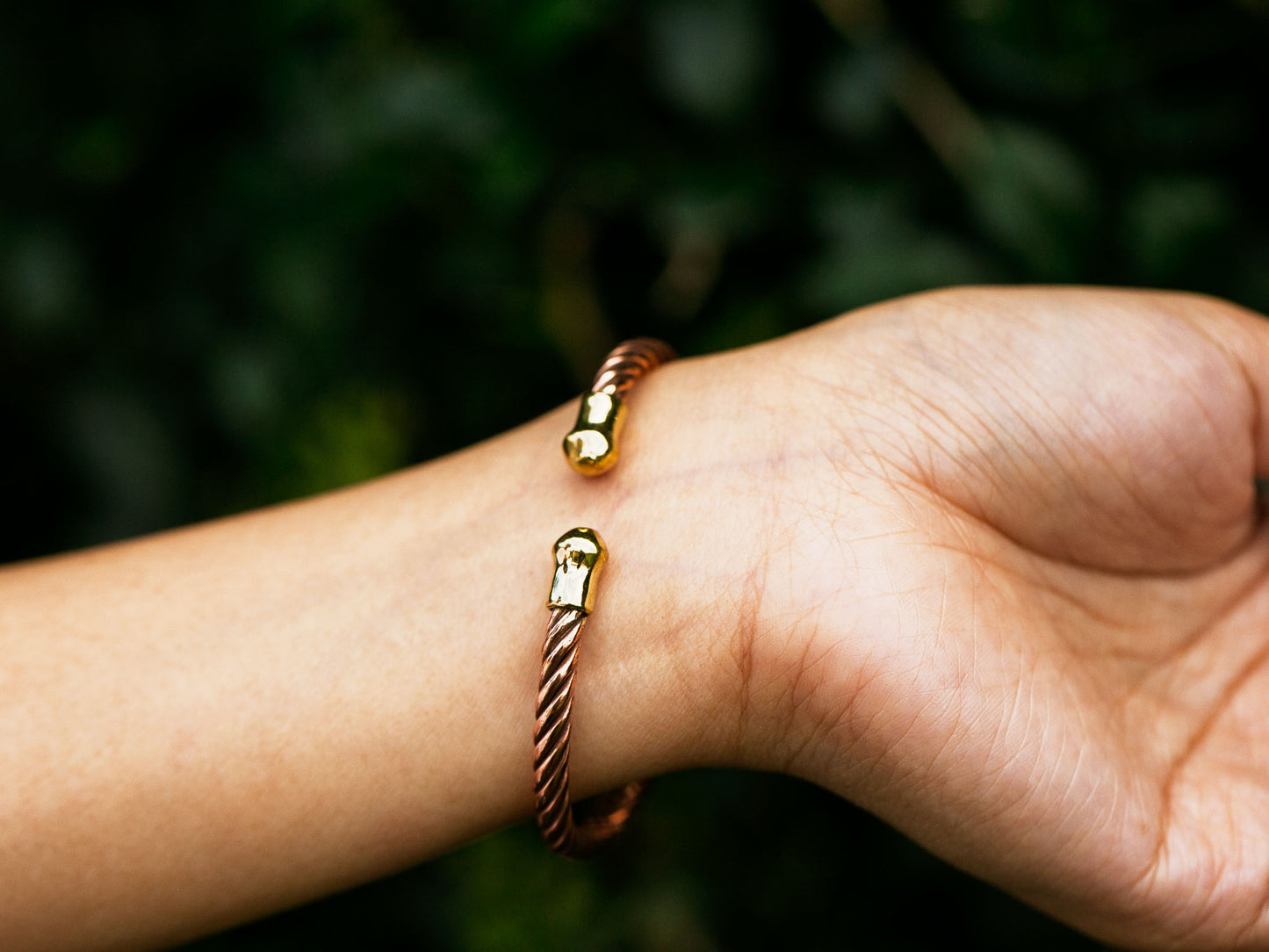 Braided Copper Bracelet