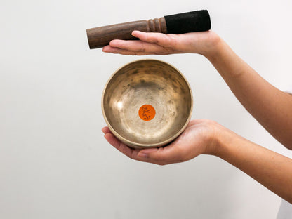 Small Tara Singing Bowl - Base Note F4 (340)