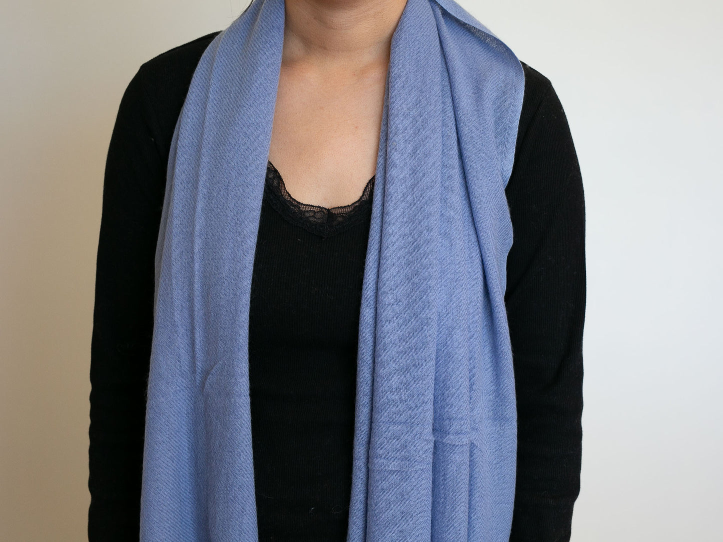 Simple Cashmere Shawl #3 (3 colour choices)