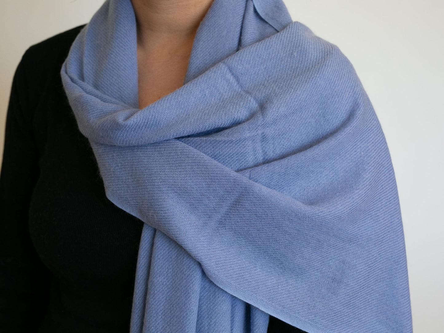 Simple Cashmere Shawl #3 (3 colour choices)