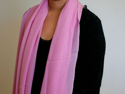 Simple Cashmere Shawl #3 (3 colour choices)