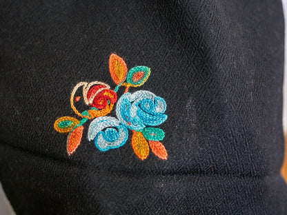Floral Embroidery Cashmere Shawl (3 options)