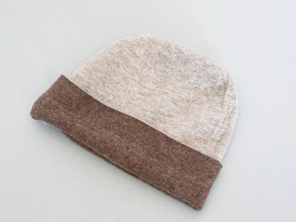 A Grade Fine Reversible Cashmere Beanie