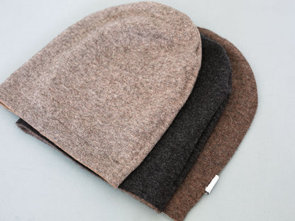 A Grade Fine Reversible Cashmere Beanie