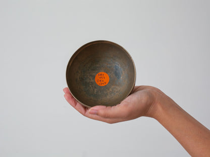 Small Tara Singing Bowl - Base Note A#4 (453 Hz)